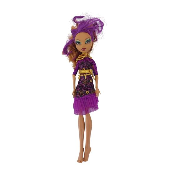 Monster High Doll Frights Camera Action Clawdeen Wolf - Picture 1 of 9